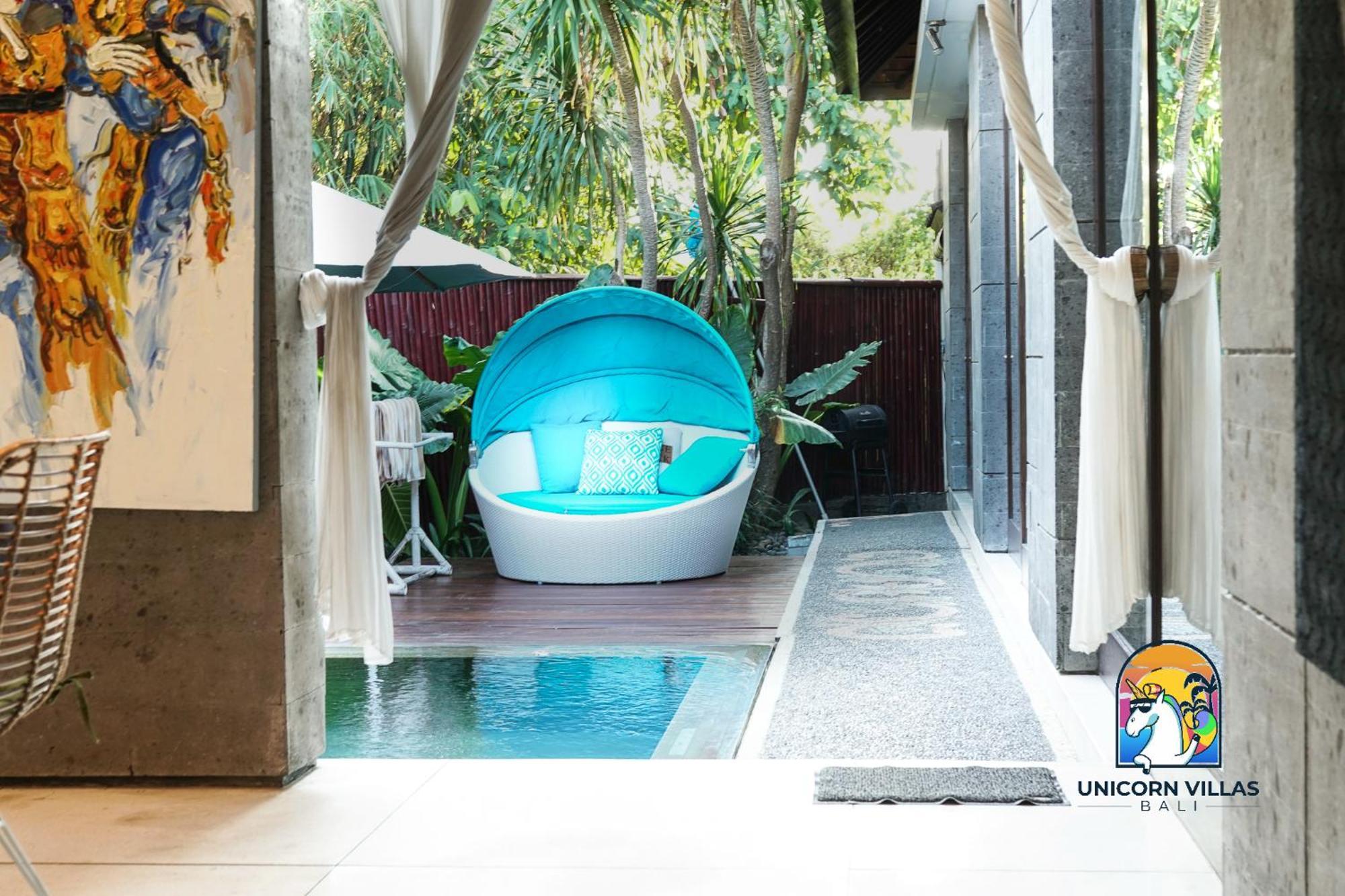 Villa Di Sawah - By Unicorn Villas Bali Kerobokan  Bagian luar foto