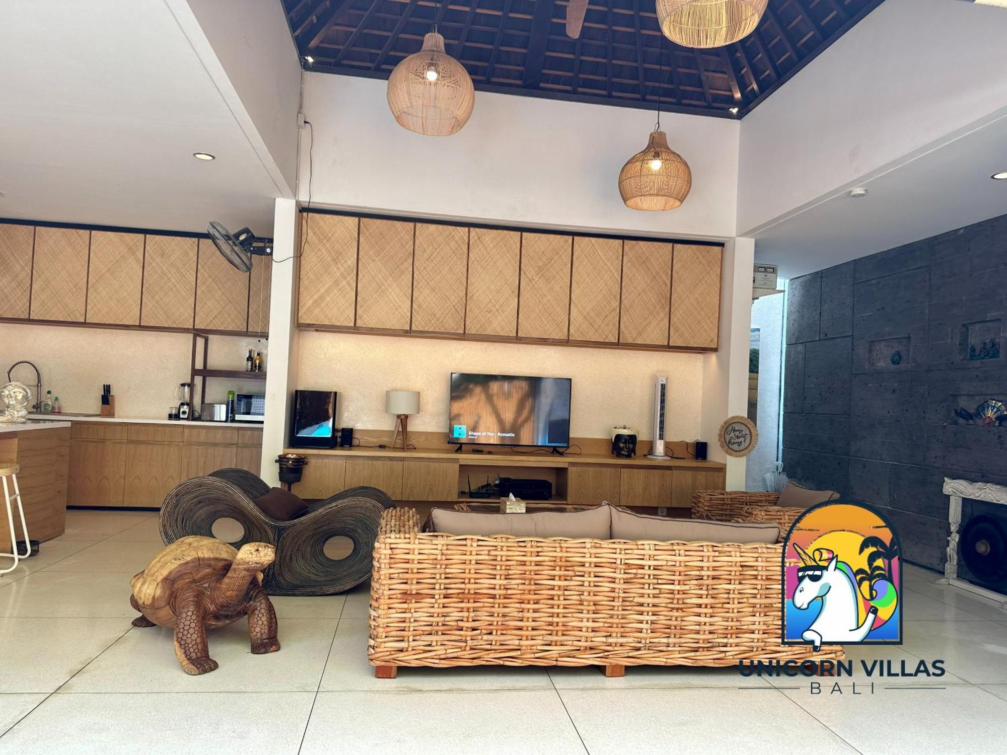 Villa Di Sawah - By Unicorn Villas Bali Kerobokan  Bagian luar foto